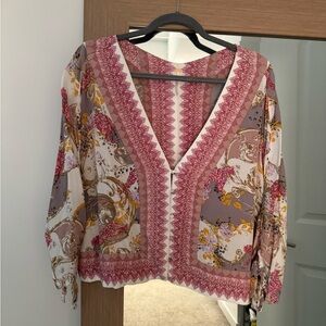 Like new free people shirt - perfect for fall!